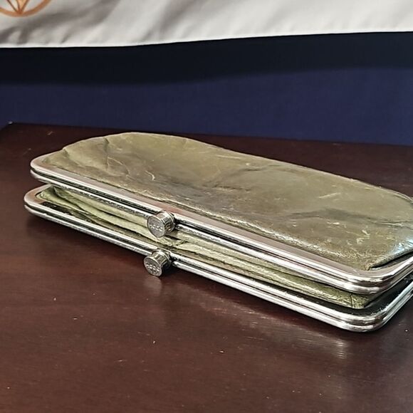 HOBO Distressed Leather Wallet - Picture 3 of 8